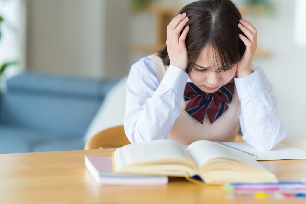 引っ込み思案の学生